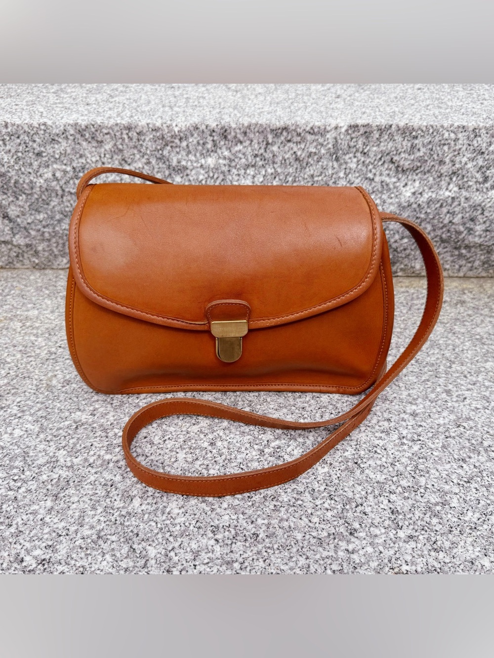 Vintage Coach Gilford Bag 9913, British Tan